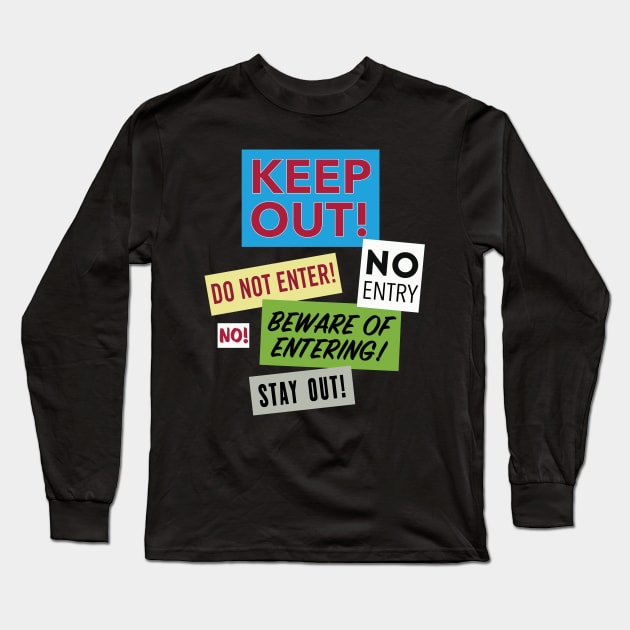 Take the Hint! Long Sleeve T-Shirt by Eugene and Jonnie Tee's